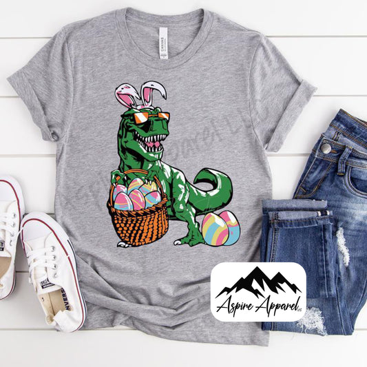 Easter Egg T-Rex Adult - Build Your Own Shirt