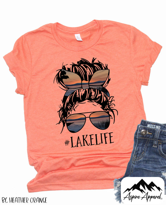 Lake Life Bun & Sunglasses