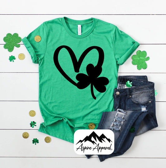 St. Patrick's Day Clover/Heart - Build Your Own